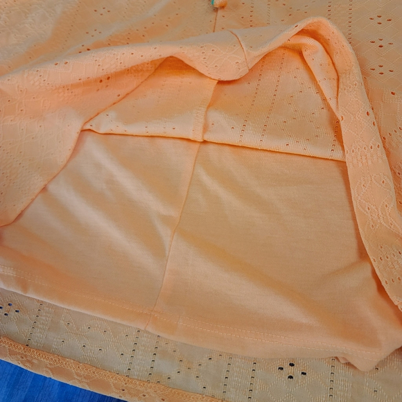 NWT Women's M wild fable sundress/beach lined dress, vibrant orange - Picture 8 of 11